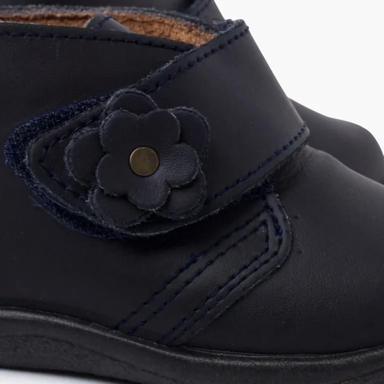 Menina Pisamonas Botas Menina Pele Lavavel Flor
