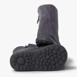 Menina Pisamonas Botas Menina Tipo Camurca Com Fecho-Eclair