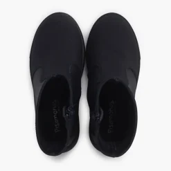 Menina Pisamonas Botas Pele Com Reforco E Fecho-Eclair Lateral