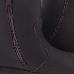 Menina Pisamonas Botas Pele Com Reforco E Fecho-Eclair Lateral
