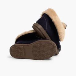 Menina Pisamonas Botas Quentinhas Cano Dobrado Para Criancas