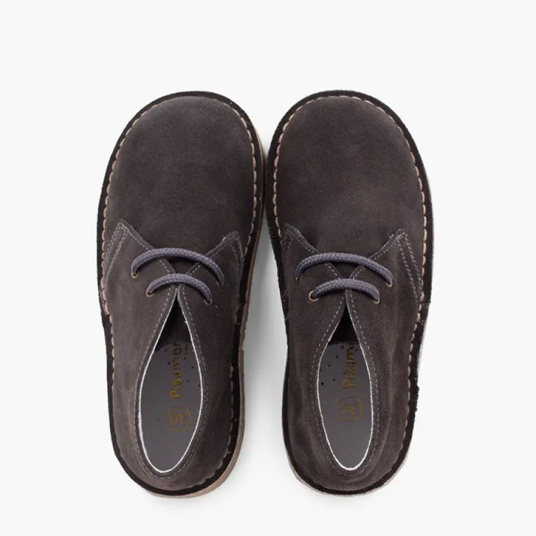 Mulher Pisamonas Botas Safari Com Atacadores