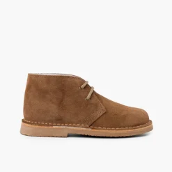 Mulher Pisamonas Botas Safari Com Atacadores