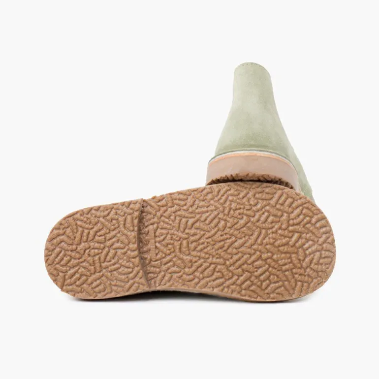Mulher Pisamonas Botas Safari Com Atacadores