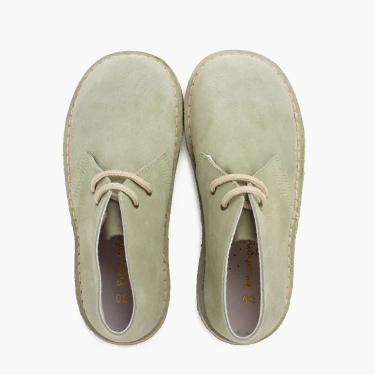 Mulher Pisamonas Botas Safari Com Atacadores