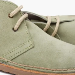 Mulher Pisamonas Botas Safari Com Atacadores