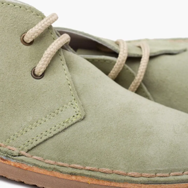 Mulher Pisamonas Botas Safari Com Atacadores
