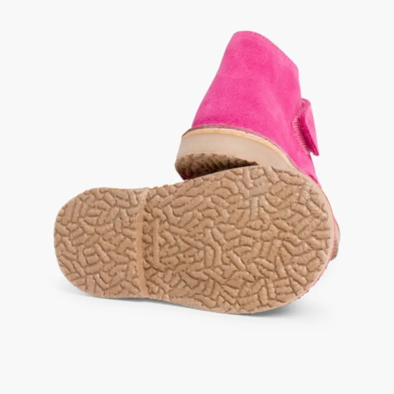 Menina Pisamonas Botas Safari Com Tiras Aderentes