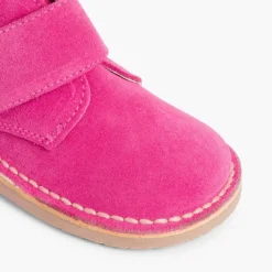Menina Pisamonas Botas Safari Com Tiras Aderentes
