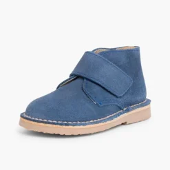 Menina Pisamonas Botas Safari Com Tiras Aderentes