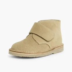 Menina Pisamonas Botas Safari Com Tiras Aderentes