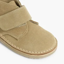 Menina Pisamonas Botas Safari Com Tiras Aderentes