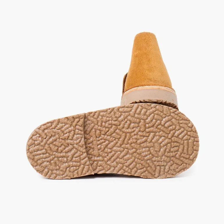 Menina Pisamonas Botas Safari Com Tiras Aderentes