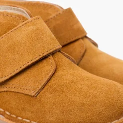 Menina Pisamonas Botas Safari Com Tiras Aderentes