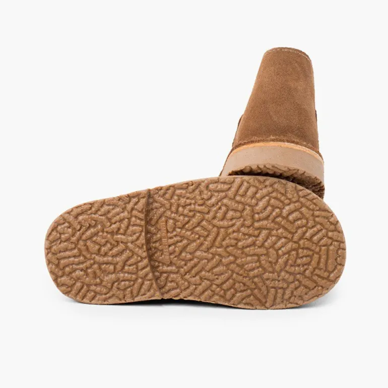 Menina Pisamonas Botas Safari Com Tiras Aderentes
