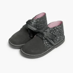 Menina Pisamonas Botas Safari Glitter Menina