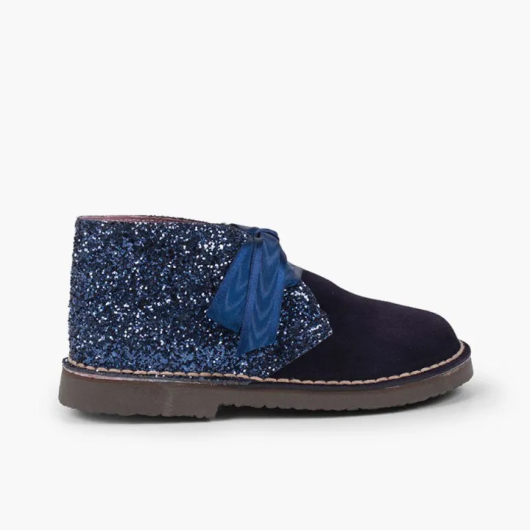 Menina Pisamonas Botas Safari Glitter Menina