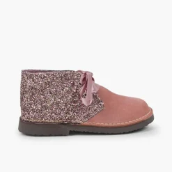 Menina Pisamonas Botas Safari Glitter Menina