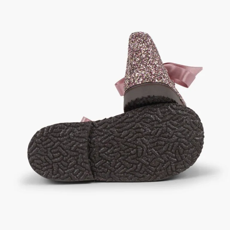 Menina Pisamonas Botas Safari Glitter Menina