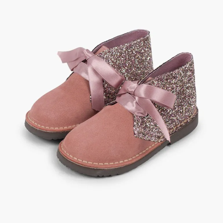 Menina Pisamonas Botas Safari Glitter Menina