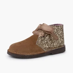 Menina Pisamonas Botas Safari Glitter Menina