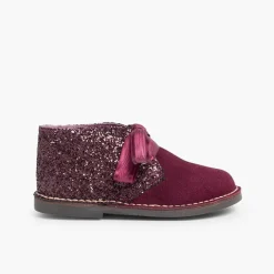 Menina Pisamonas Botas Safari Glitter Menina