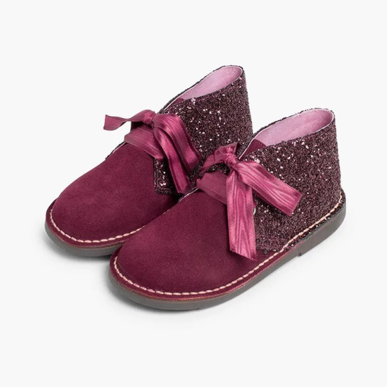 Menina Pisamonas Botas Safari Glitter Menina