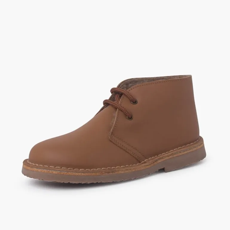 Mulher Pisamonas Botas Safari Pele Atacadores Forro Felpudo