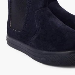 Menina Pisamonas Botas Sola Grossa Fecho-Eclair E Elastico Criancas