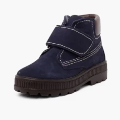 Menina Pisamonas Botas Sola Track Fecho Aderente Pespontos