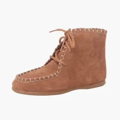 Menino Pisamonas Botas Tipo Moicanas Camurca Crianca