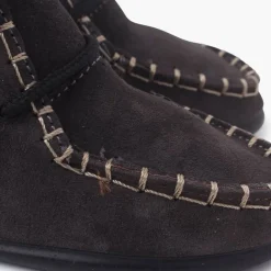 Menino Pisamonas Botas Tipo Moicanas Camurca Crianca