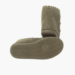 Menino Pisamonas Botas Tipo Moicanas Camurca Crianca