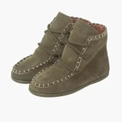 Menino Pisamonas Botas Tipo Moicanas Camurca Crianca