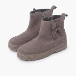 Menina Pisamonas Botas Track Laco E Berloques Menina