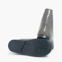 Menina Pisamonas Botas Verniz Atacadores