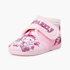 Menino Pisamonas Botinhas Pantufa Sparkly Fecho Aderente