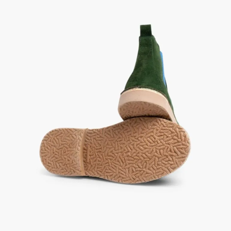 Menina Pisamonas Botins De Camurca Criancas & Mulher Com Elasticos De Cores