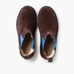 Menina Pisamonas Botins De Camurca Criancas & Mulher Com Elasticos De Cores