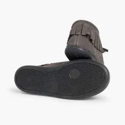 Menina Pisamonas Botins De Franjas Para Criancas E Mulher