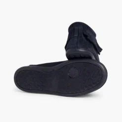 Menina Pisamonas Botins De Franjas Para Criancas E Mulher