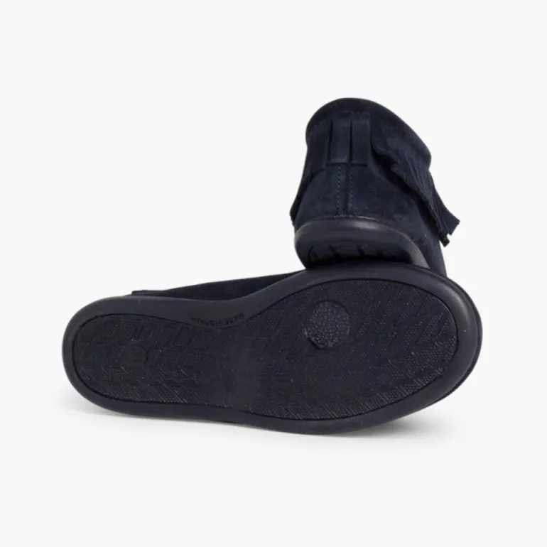 Menina Pisamonas Botins De Franjas Para Criancas E Mulher