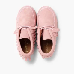 Menina Pisamonas Botins De Franjas Para Criancas E Mulher