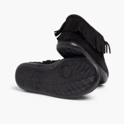 Menina Pisamonas Botins De Franjas Para Criancas E Mulher