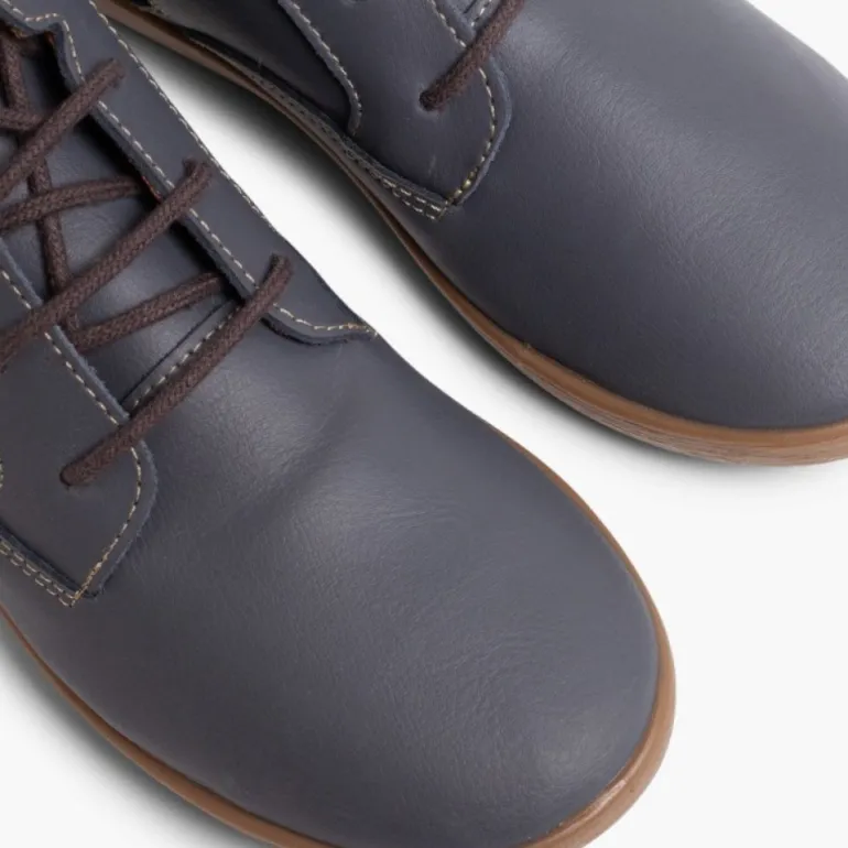 Menino Pisamonas Botins Fecho-Eclair Pele Lavavel Crianca