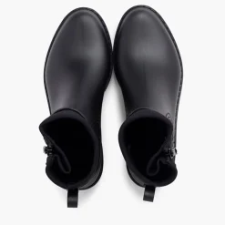 Menina Pisamonas Botins Galocha Crianca E Mulher Fecho-Eclair Lateral