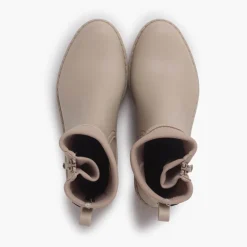 Menina Pisamonas Botins Galocha Crianca E Mulher Fecho-Eclair Lateral