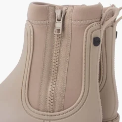 Menina Pisamonas Botins Galocha Crianca E Mulher Fecho-Eclair Lateral