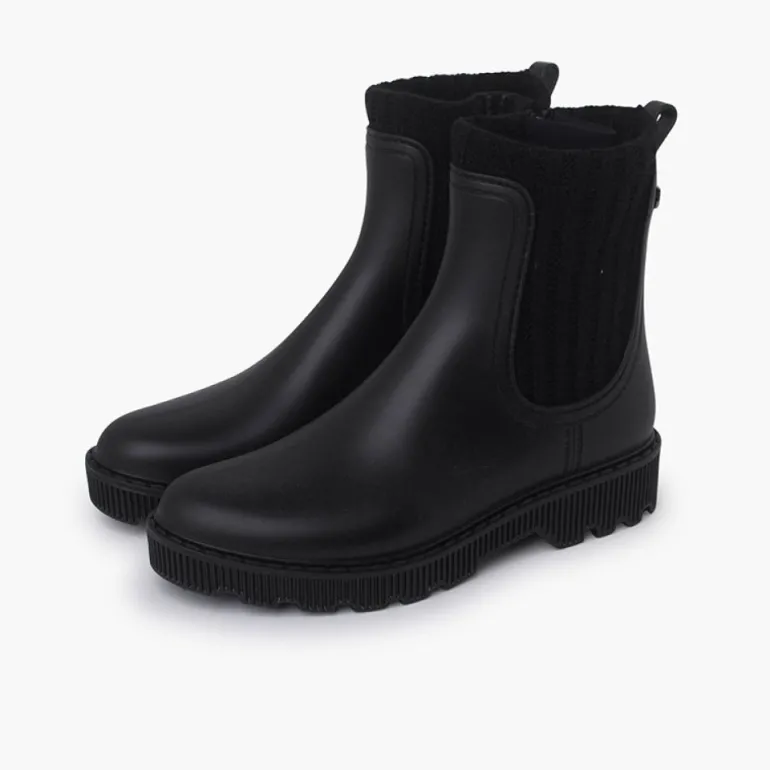 Menina Pisamonas Botins Galocha Mulher Soho La