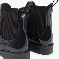 Menina Pisamonas Botins Galocha Sola Track Com Elastico